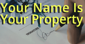 your name your property